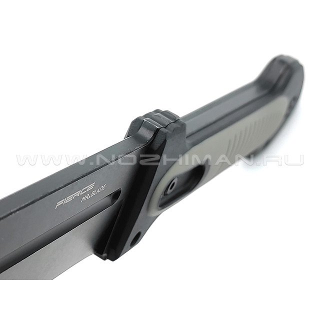 Mr.Blade кинжал Fierce Serration сталь D2 блэквош, рукоять Kraton