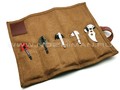 Mr.Blade Bag-Five cумка для хранения 5 складных ножей, коричневая