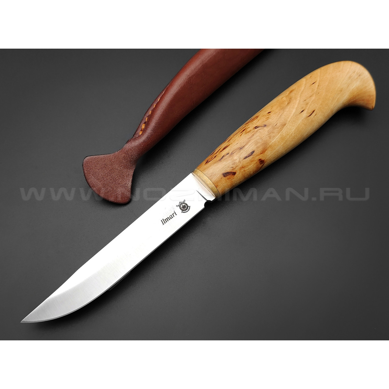 Северная Корона нож ILMARI сталь 95Х18, рукоять карельская береза