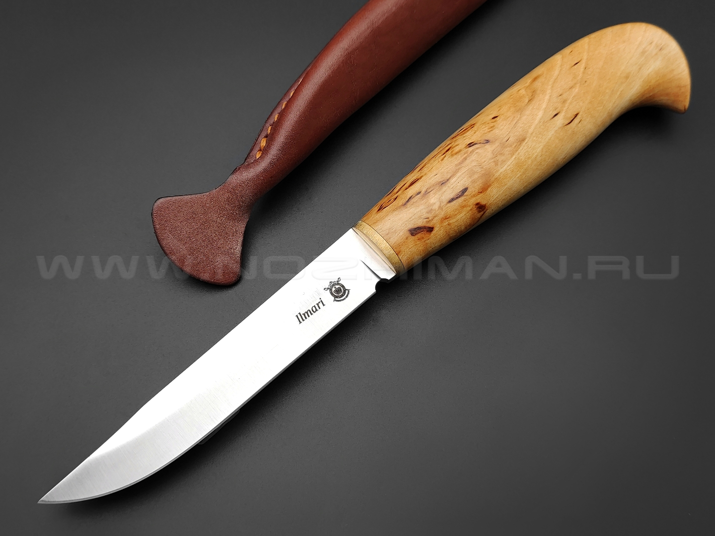 Северная Корона нож ILMARI сталь 95Х18, рукоять карельская береза
