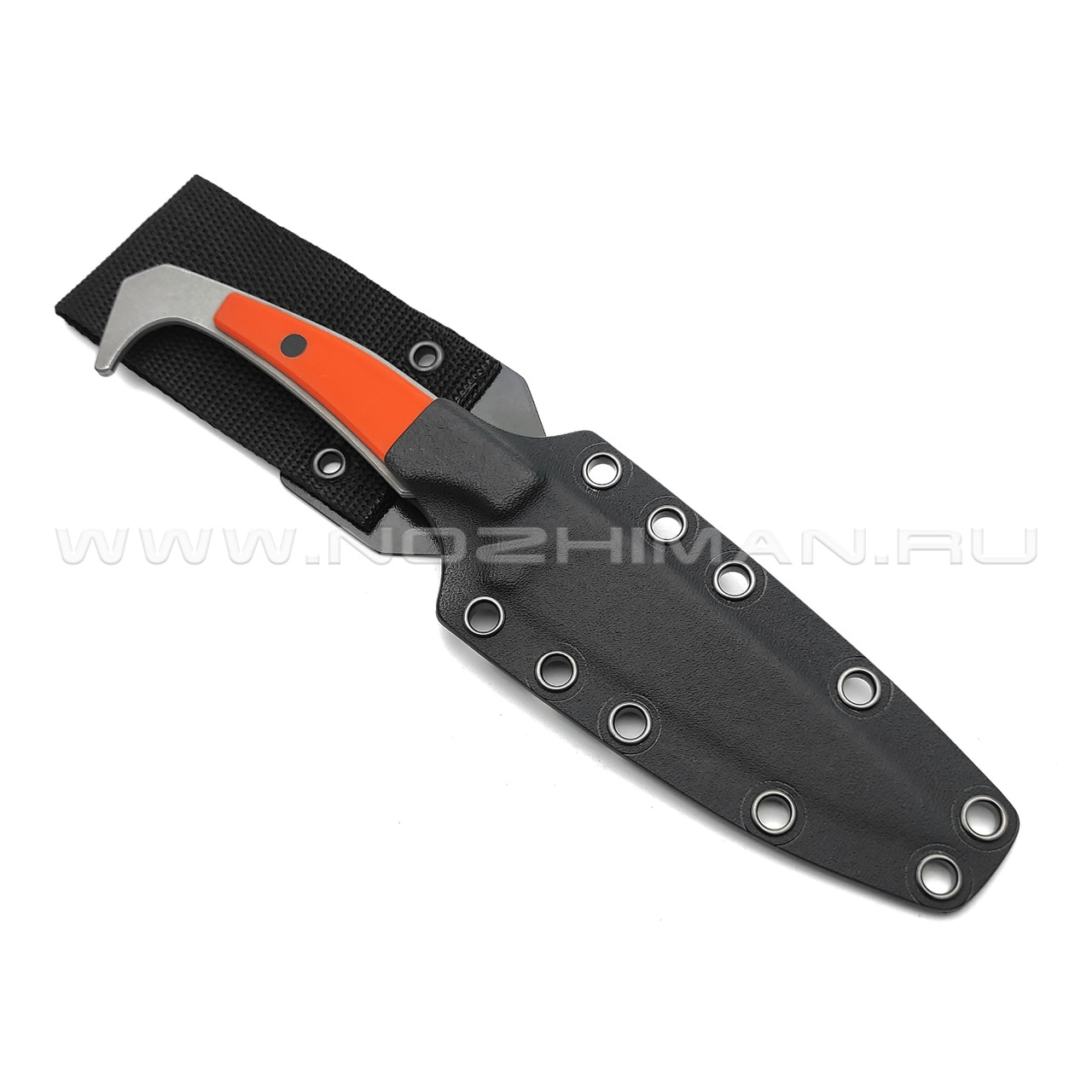Апус нож Trigger сталь K110, рукоять G10 orange