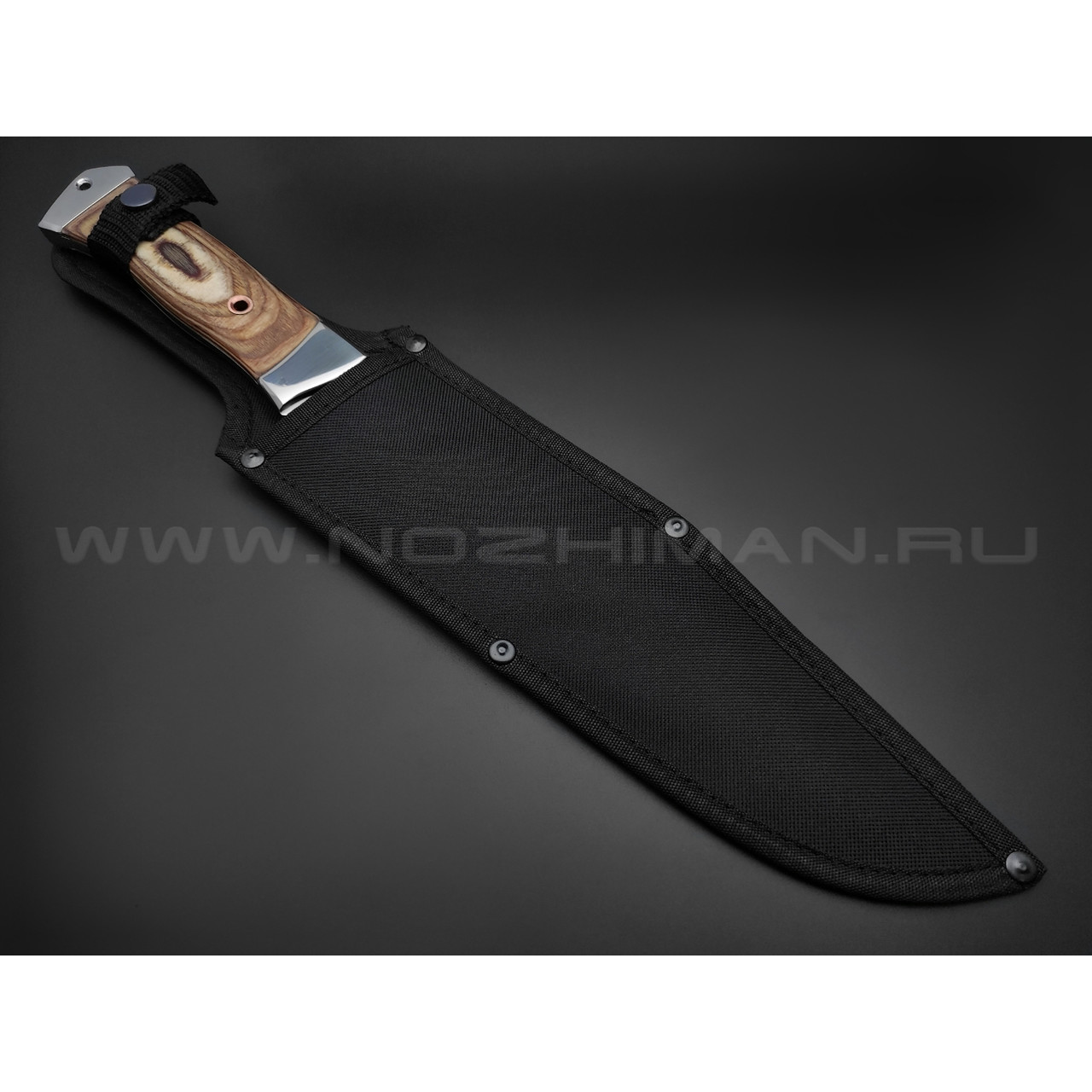 Нож "Рембо-2" сталь 65Х13, рукоять бакелит (Титов & Солдатова)