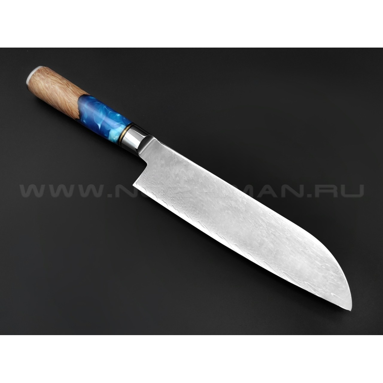 TUOTOWN нож Santoku TWB-D6 сталь ламинат VG10, рукоять гибрид