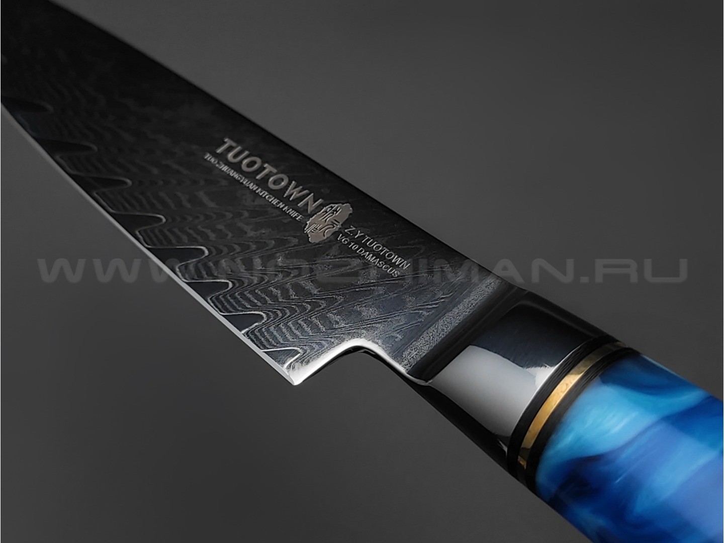 Нож TUOTOWN универсальный TWB-D3 сталь ламинат VG10, рукоять гибрид