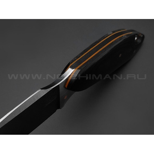1-й Цех нож "Экстаз" сталь 440C satin, рукоять микарта black