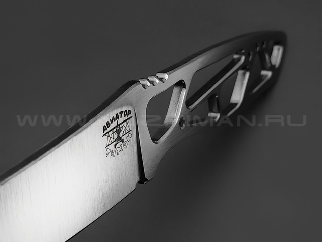 1-й Цех нож "Авиатор" сталь 440C, рукоять сталь