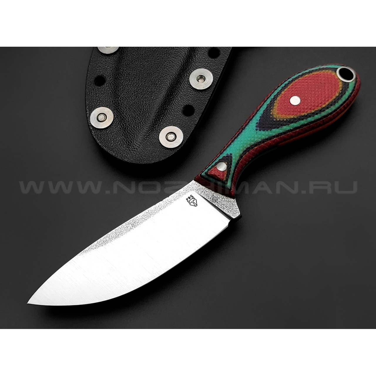 РВС нож Каспер сталь N690, рукоять микарта