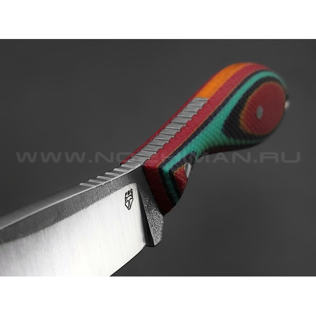 РВС нож Каспер сталь N690, рукоять микарта