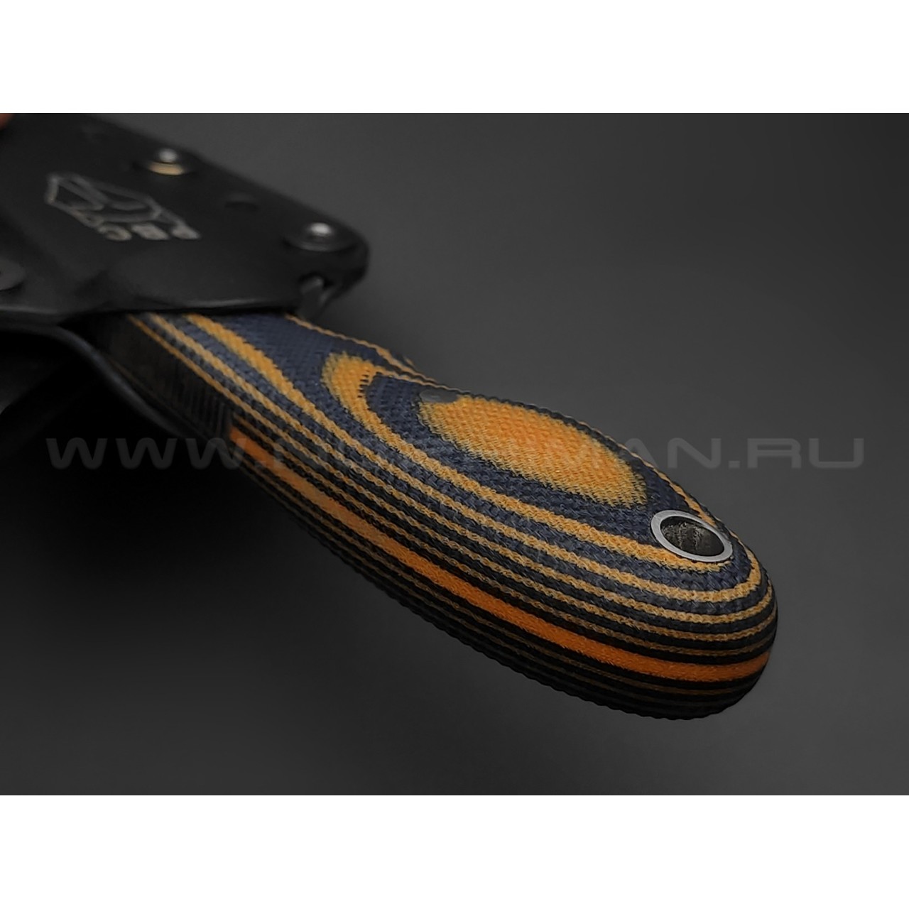 РВС нож Бонс сталь N690, рукоять микарта