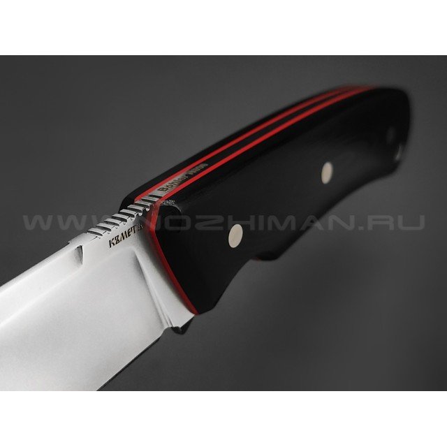 Кметь нож "Акула" сталь N690, рукоять G10 black