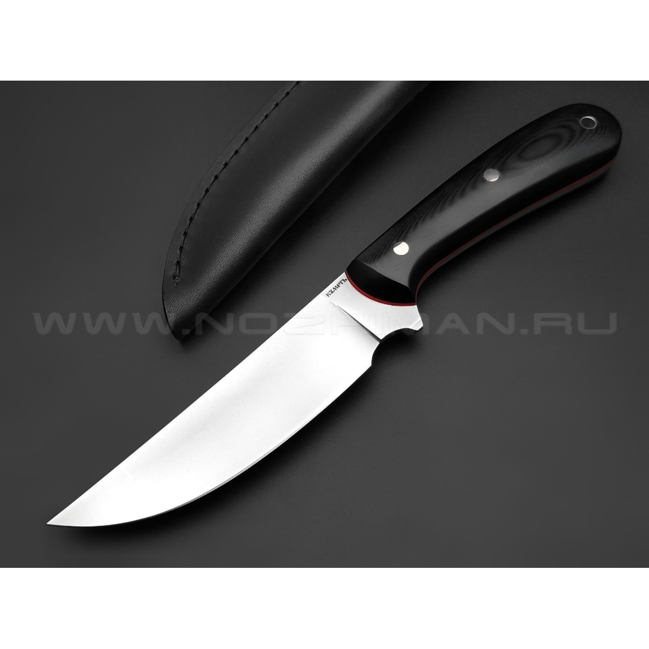 Кметь нож "Саргас" сталь N690, рукоять G10 black