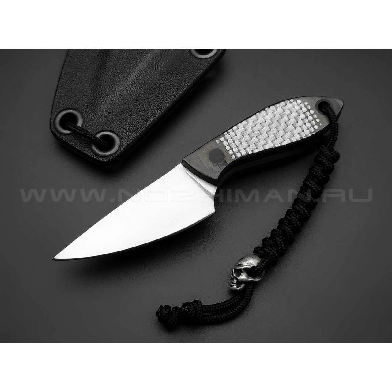 Волчий Век нож Микро МасичЬка сталь M390 WA, рукоять Carbon fiber