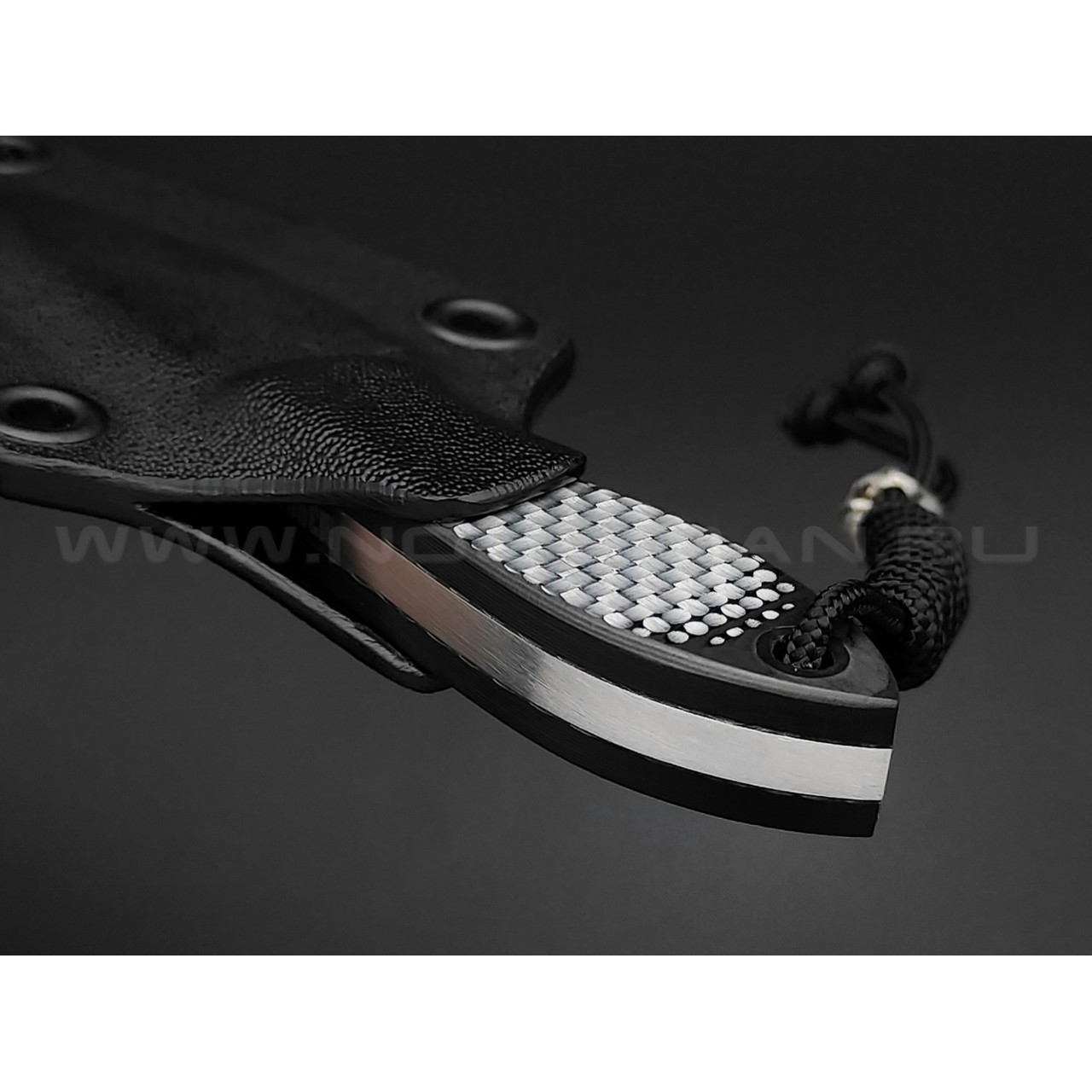 Волчий Век нож Микро МасичЬка сталь M390 WA, рукоять Carbon fiber