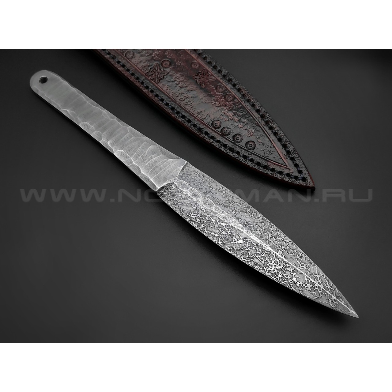 Волчий Век метательный нож Custom сталь 1.4116 WA, рукоять сталь