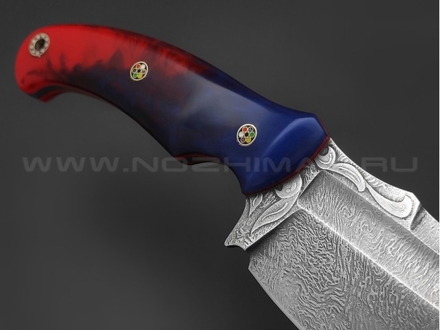 Волчий Век нож Drago Custom сталь Niolox WA, рукоять Трёхмерный композит