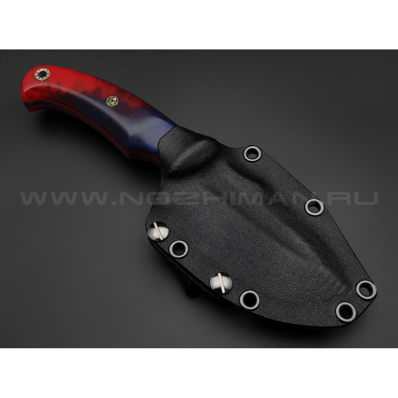 Волчий Век нож Drago Custom сталь Niolox WA, рукоять Трёхмерный композит