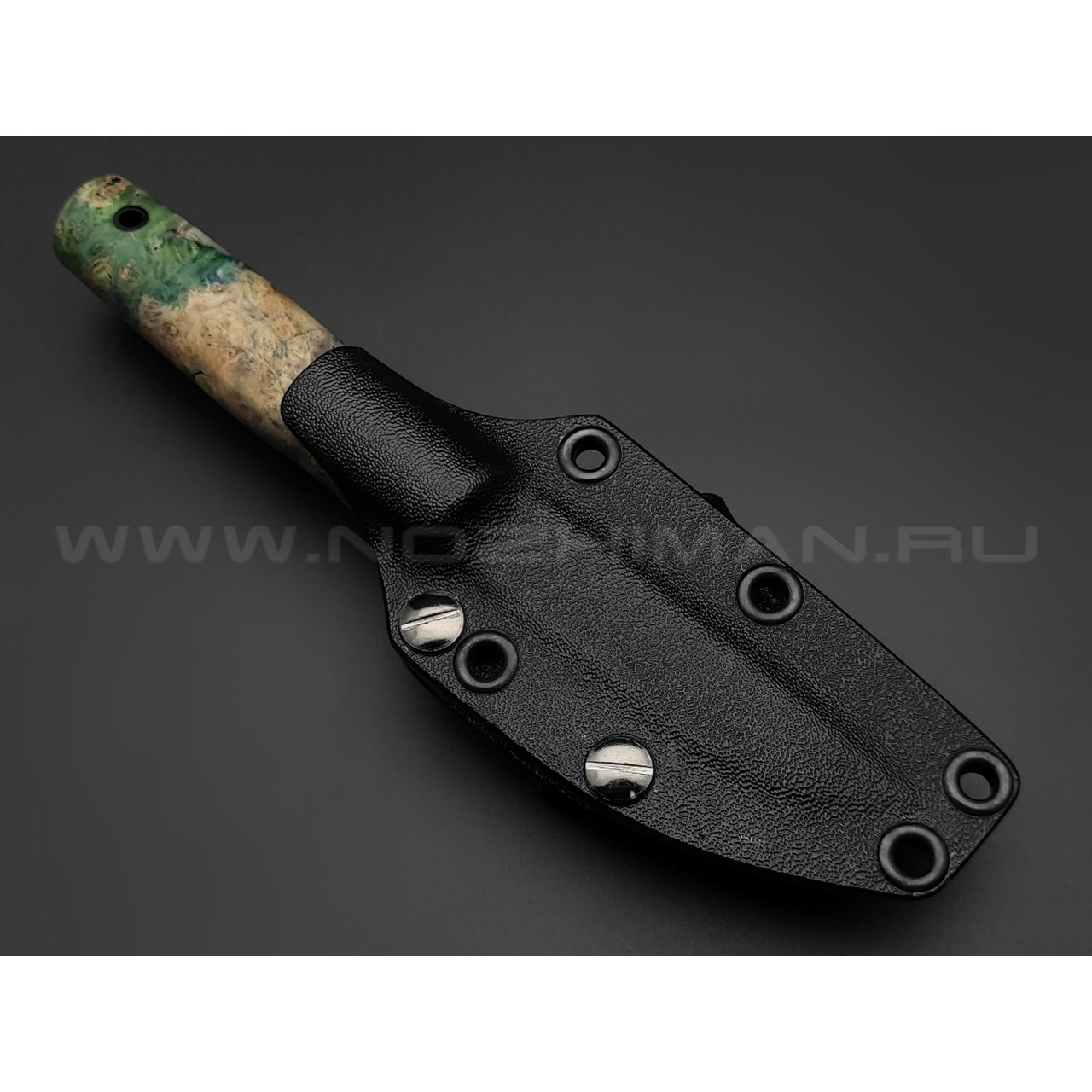 Волчий Век нож Слонёнок Custom сталь Niolox WA, рукоять карельская береза