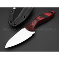 Волчий Век нож МасичЬка Brutal Edition сталь PGK WA satin, рукоять G10 black & red