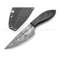 Волчий Век нож МасичЬка Custom сталь PGK WA, рукоять G10 black