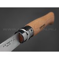 Нож Opinel №8 Inox 123080 сталь Sandvik 12C27, рукоять бук
