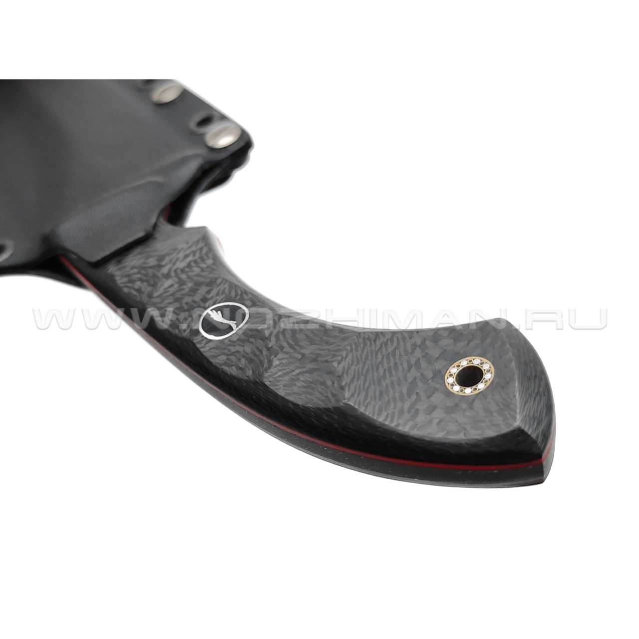 Волчий Век нож Кондрат 16 Custom сталь Vanadis 10 EVO 2, рукоять Carbon fiber