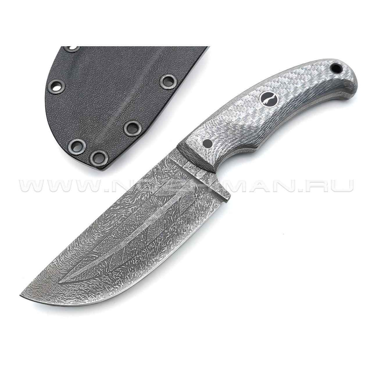 Волчий Век нож Шихан Custom сталь CPM S125V WA, рукоять Silver Twill