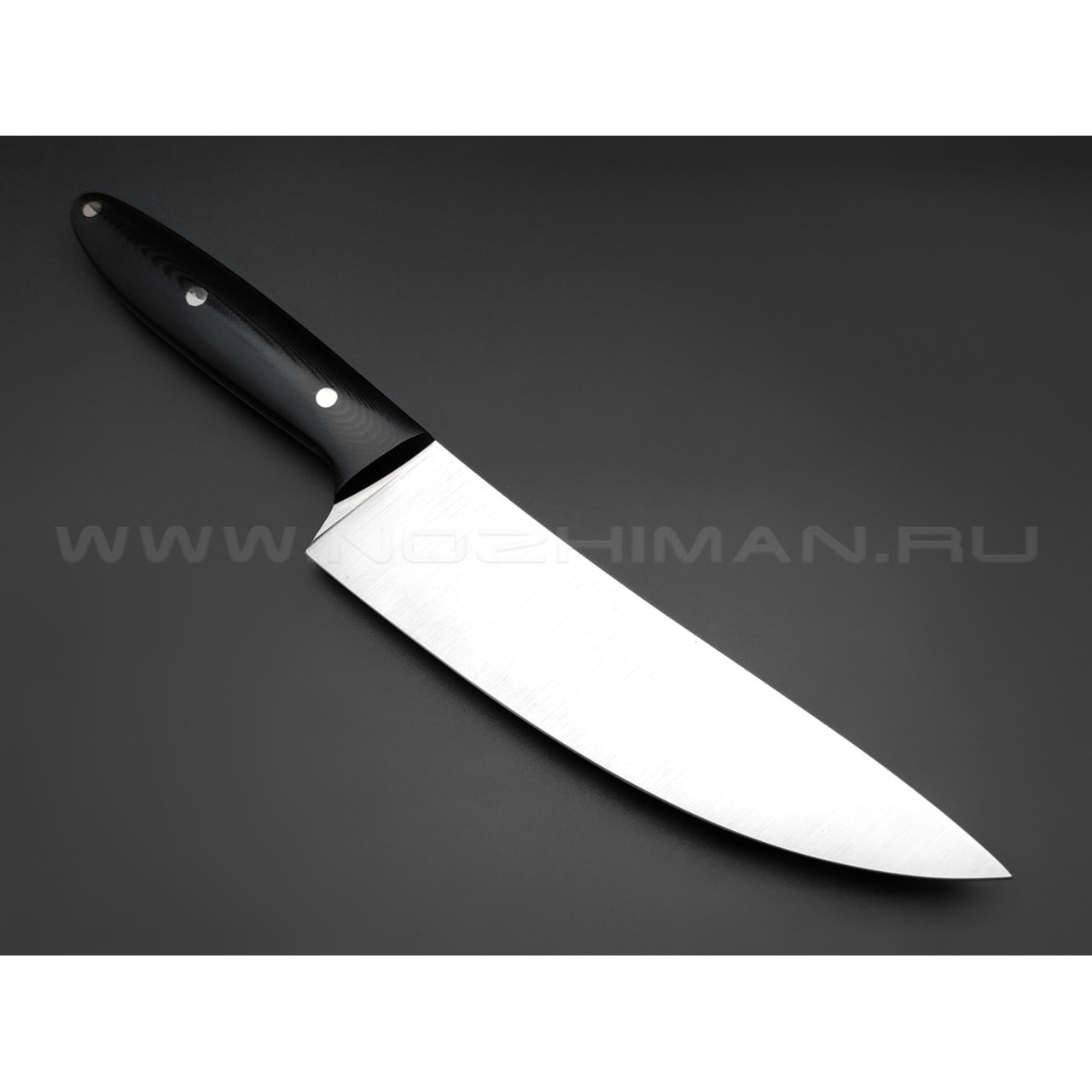 Кметь нож "Кухонный №4" сталь Lord, рукоять G10 black