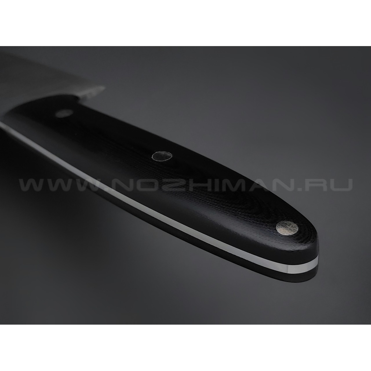 Кметь нож "Кухонный №4" сталь Lord, рукоять G10 black
