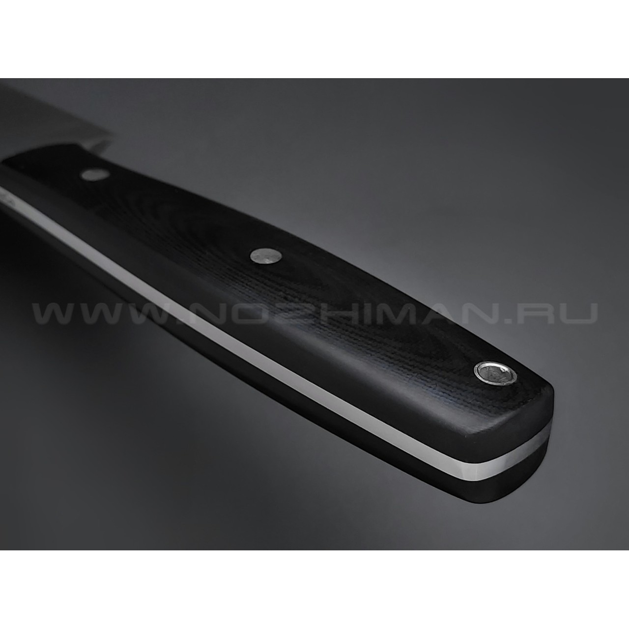 Кметь нож "Кухонный №1" сталь SuCo, рукоять G10 black