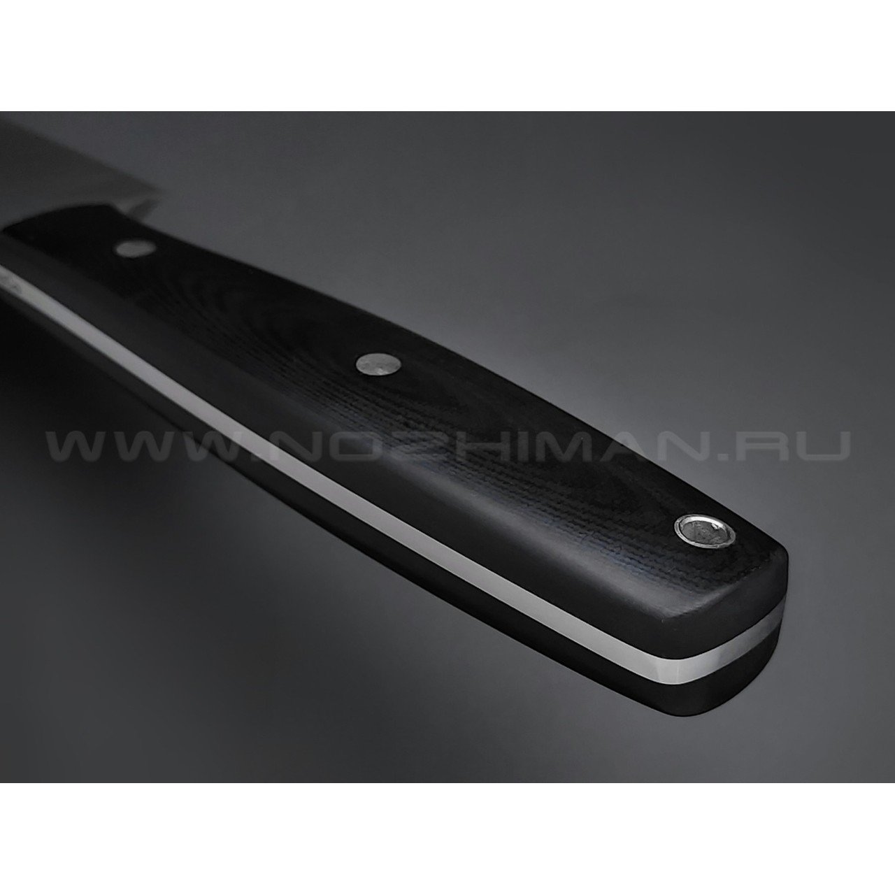 Кметь нож "Кухонный №1" сталь SuCo, рукоять G10 black