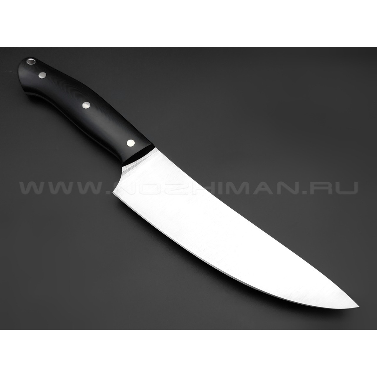 Кметь нож "Кухонный №4" сталь SuCo, рукоять G10 black