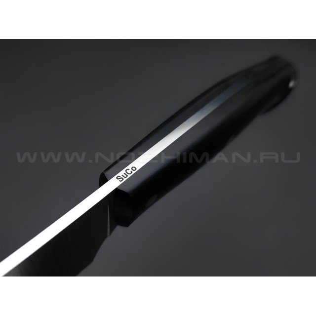 Кметь нож "Кухонный №4" сталь SuCo, рукоять G10 black