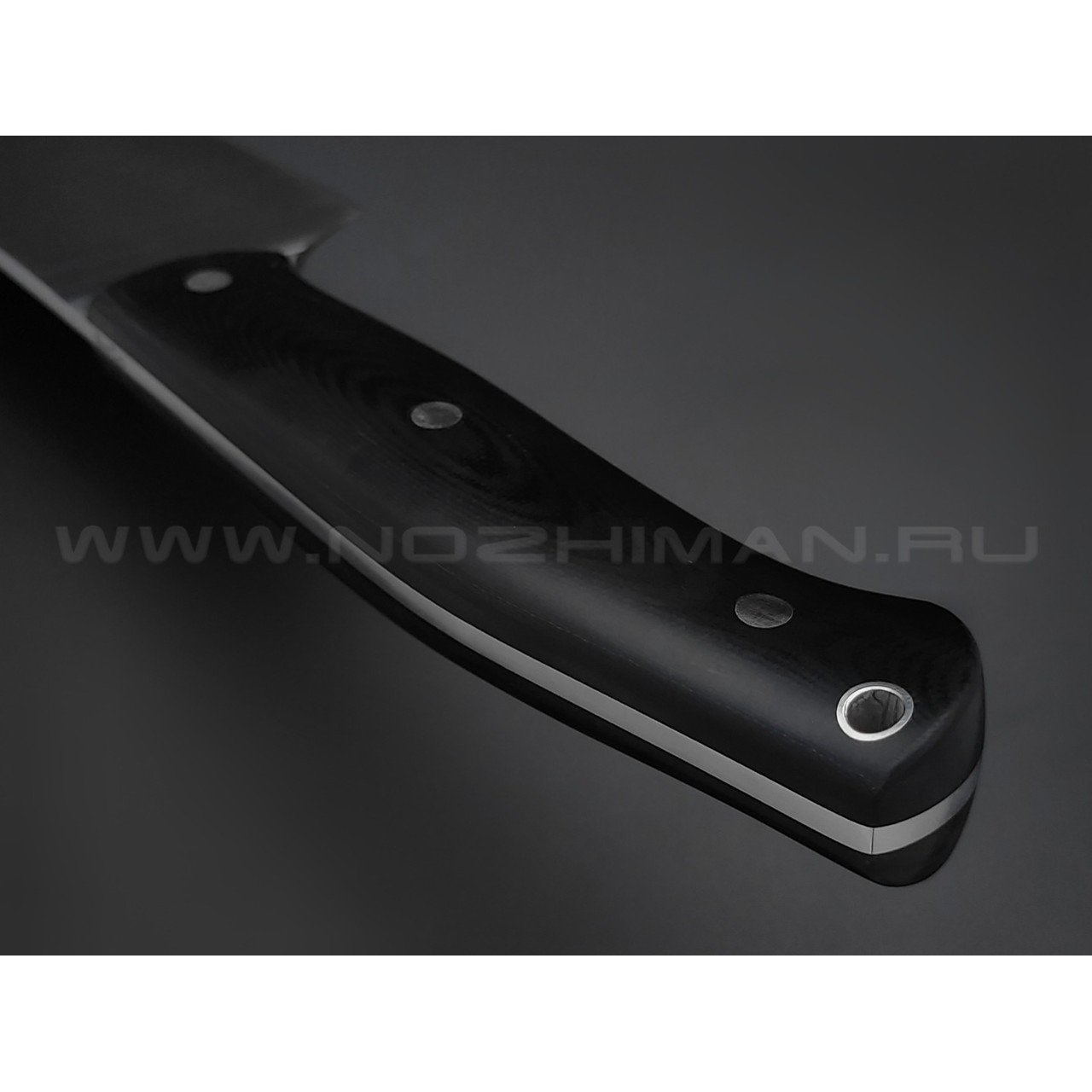 Кметь нож "Кухонный №4" сталь SuCo, рукоять G10 black