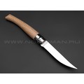 Нож Opinel складной филейный №8 000516 сталь Sandvik 12C27, рукоять бук