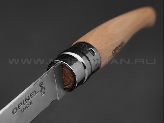 Нож Opinel складной филейный №8 000516 сталь Sandvik 12C27, рукоять бук