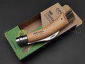 Нож грибной Opinel №8 001252 в коробке сталь Sandvik 12C27, рукоять бук