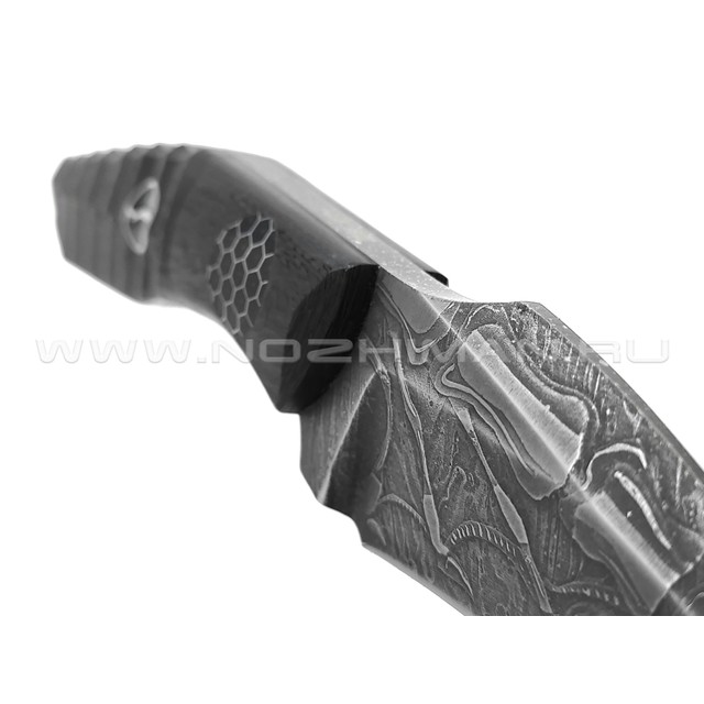 Волчий Век нож Wharn Mod. Karambit, сталь PGK WA, рукоять G10, Carbon fiber