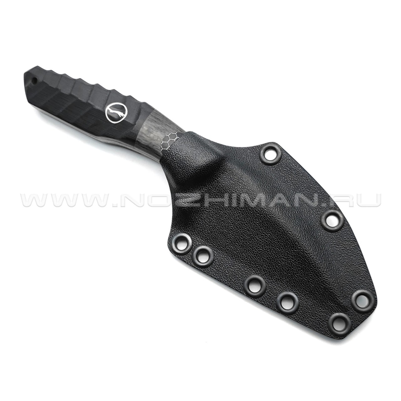 Волчий Век нож Wharn Mod. Karambit, сталь PGK WA, рукоять G10, Carbon fiber