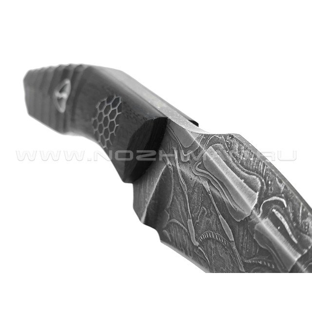 Волчий Век нож Wharn Mod. Karambit, сталь PGK WA, рукоять G10, Carbon fiber