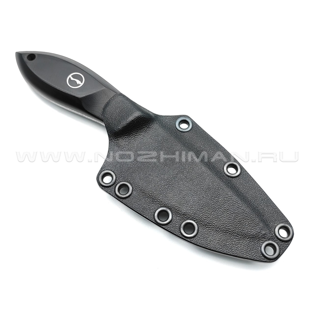 Волчий Век нож МасичЬка Custom, сталь Niolox WA, рукоять G10 black