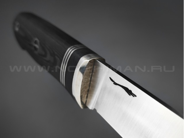 Волчий Век нож Слон, сталь M398 WA, рукоять Carbon fiber