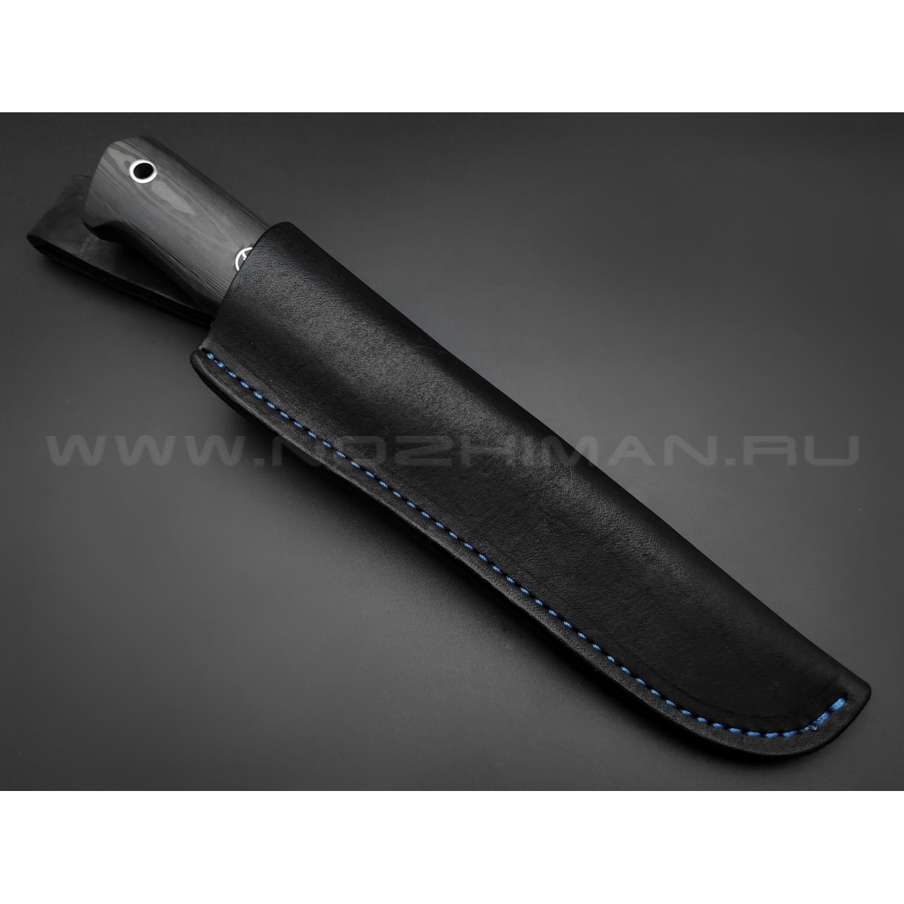 Волчий Век нож Слон, сталь M398 WA, рукоять Carbon fiber