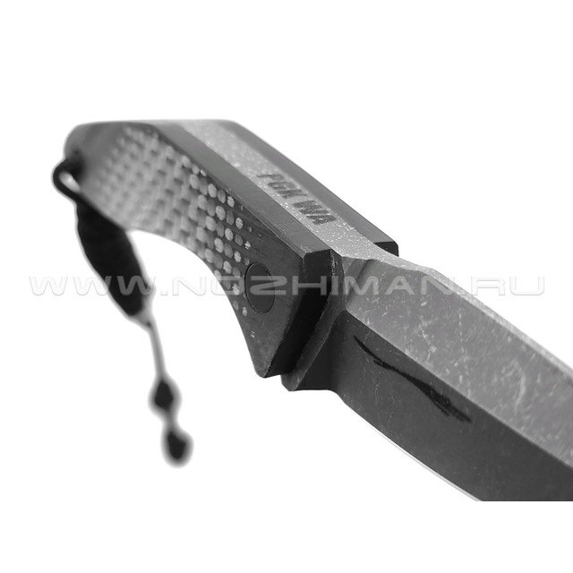 Волчий Век нож Микро МасичЬка Brutal Edition, сталь PGK WA, рукоять Carbon fiber
