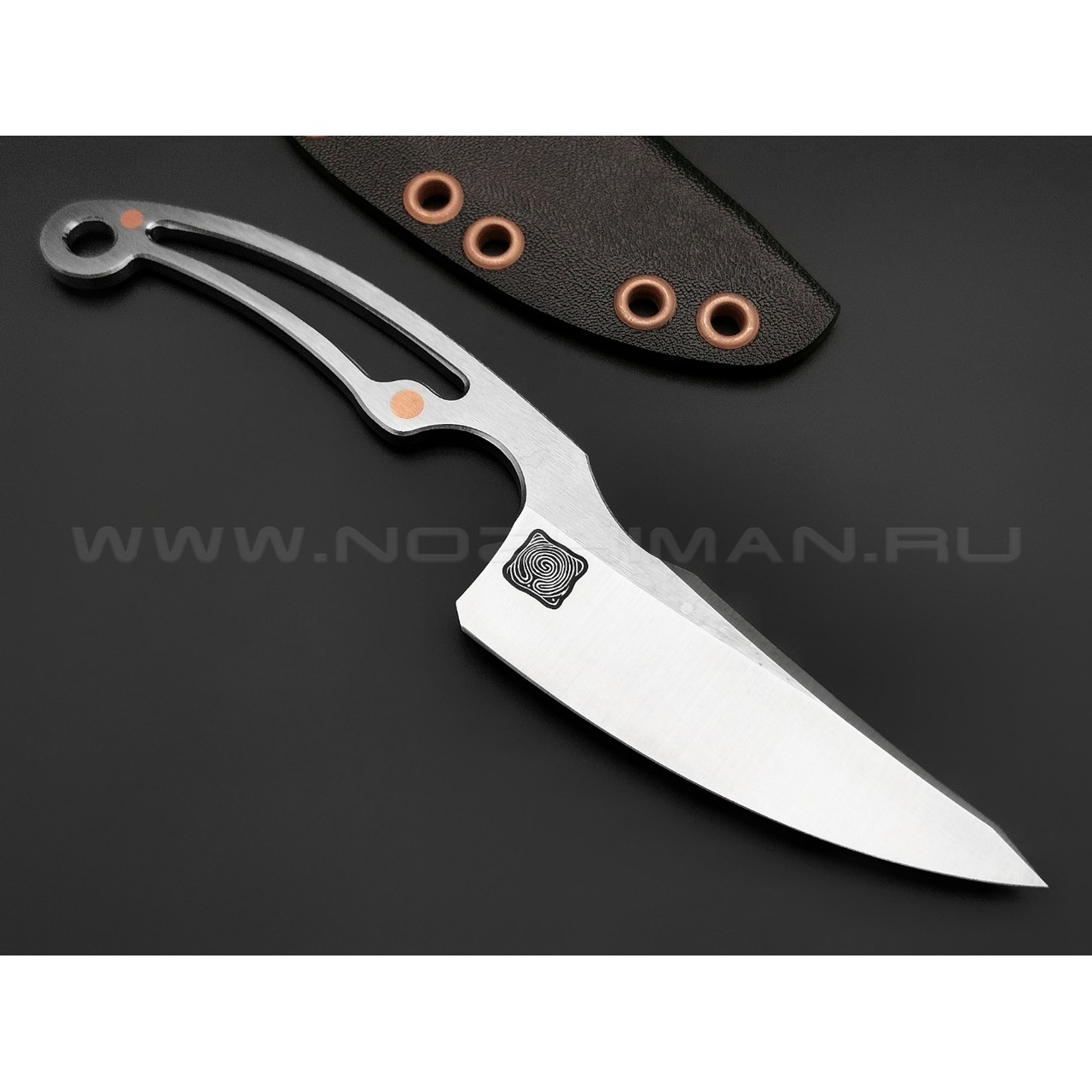 1-й Цех нож "Грейдер" сталь 440C satin, рукоять сталь