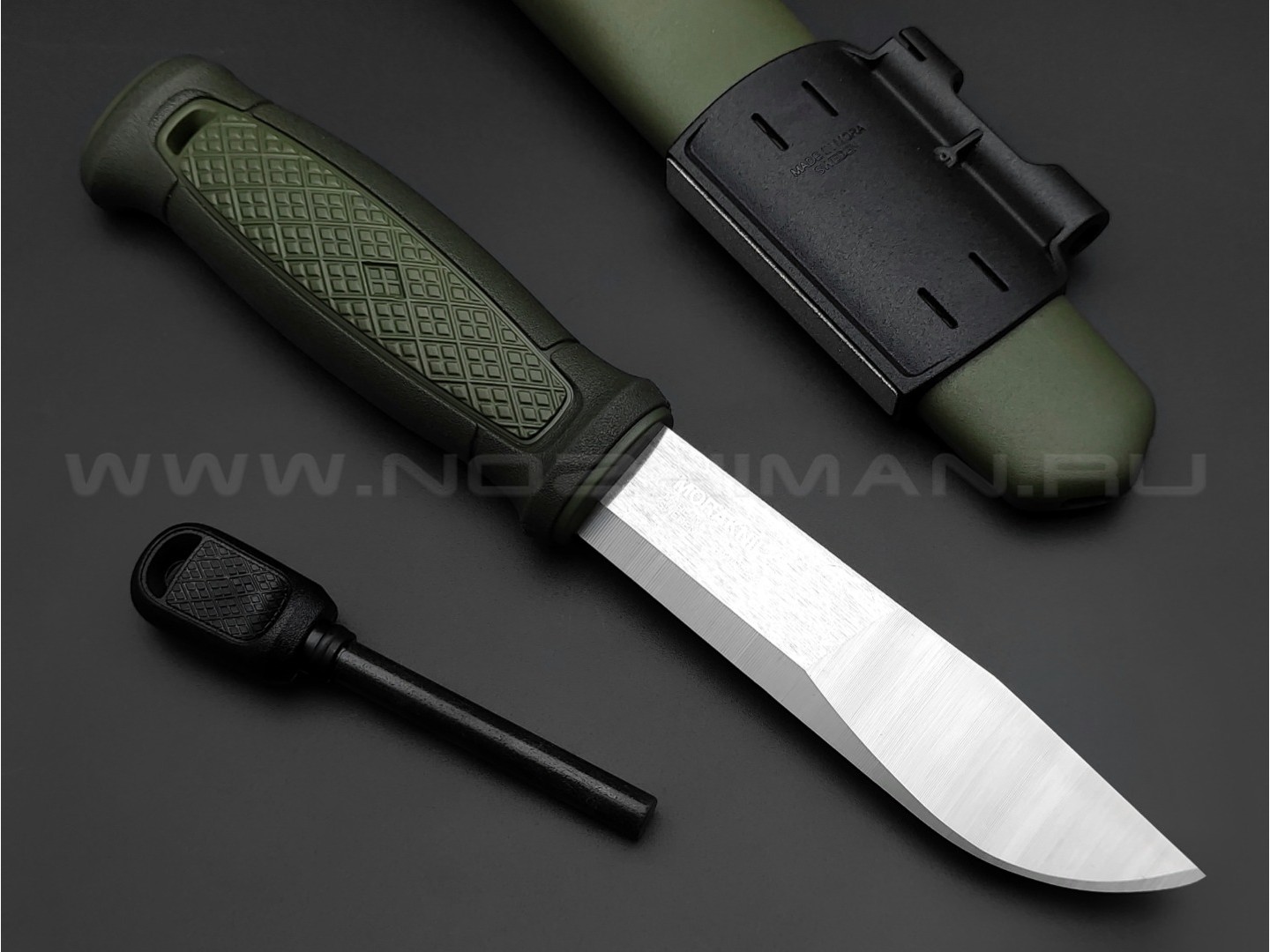 MORAKNIV нож Kansbol with Survival kit 13912 сталь inox, рукоять резинопластик