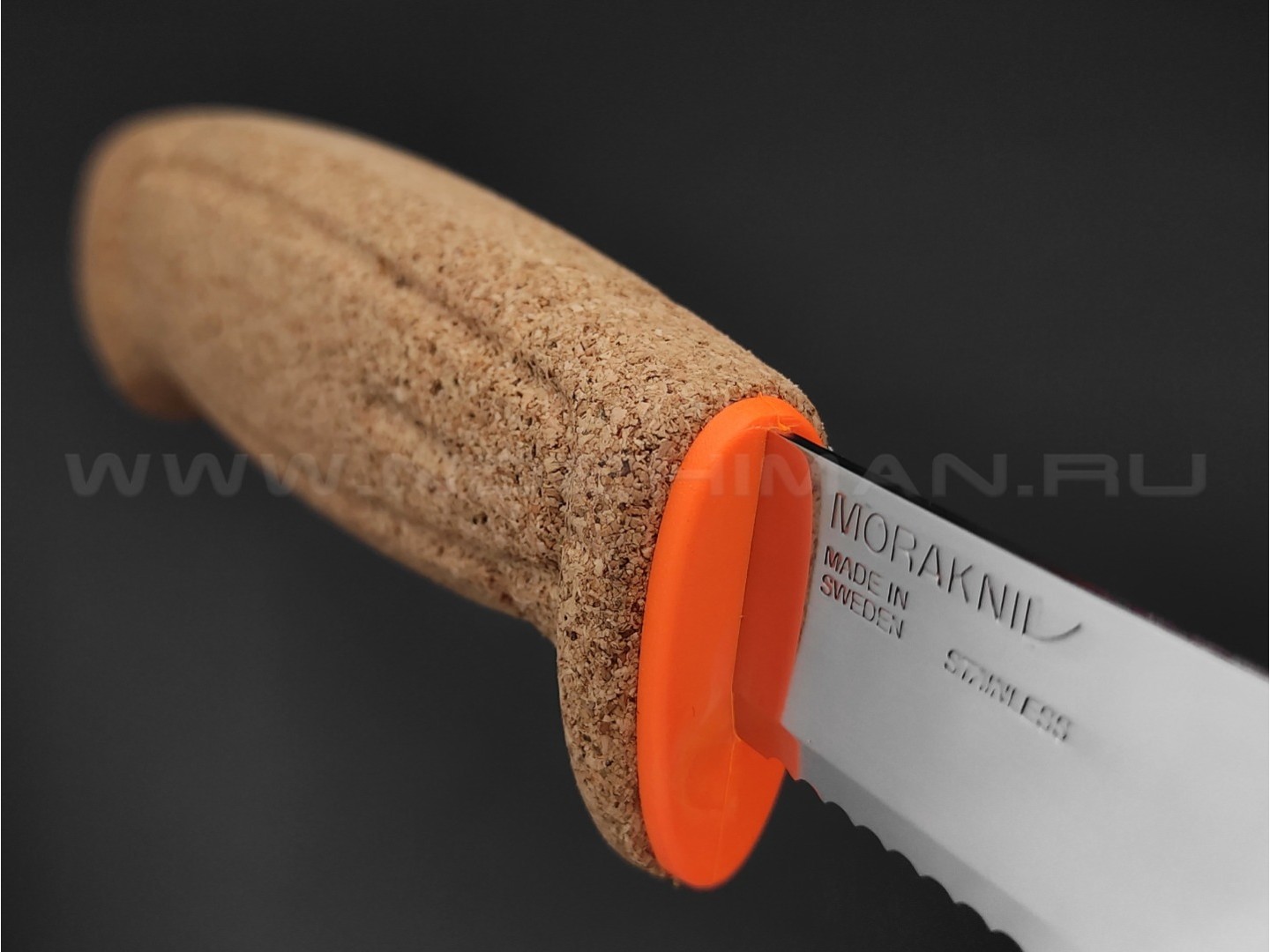 MORAKNIV нож Floating Serrated Knife 13131 сталь inox рукоять пробка