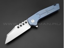 TuoTown нож TBD-3 Blue сталь D2, рукоять Titanium