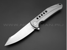 TuoTown нож TBD-11 Grey сталь D2, рукоять Titanium