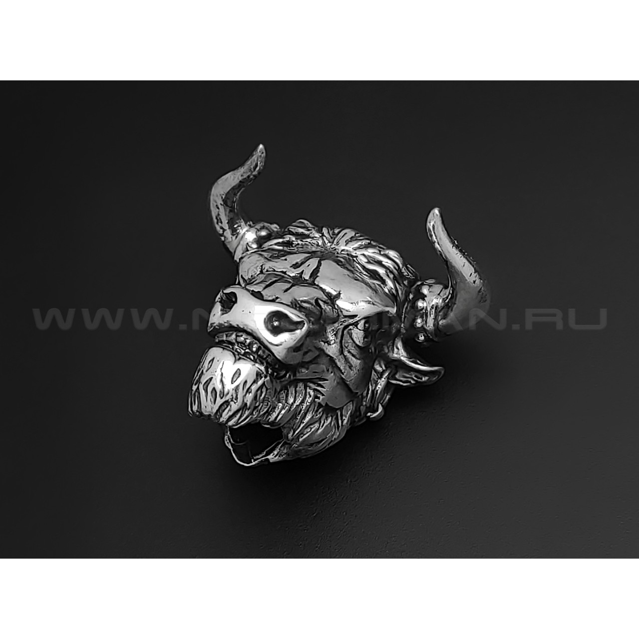 Бусина Special Knives "Bull" серебро