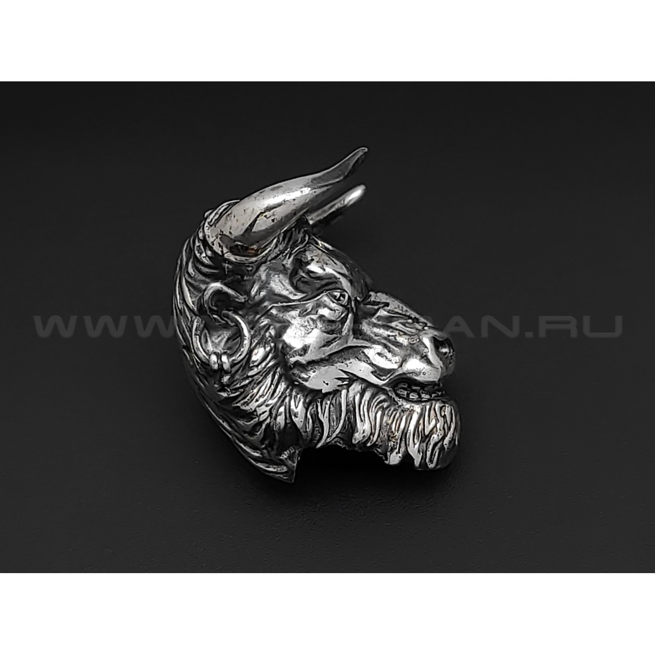 Бусина Special Knives "Bull" серебро
